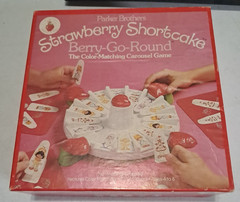 Vintage 1981 PB Strawberry Shortcake Berry-go-Round Game COMPLETE