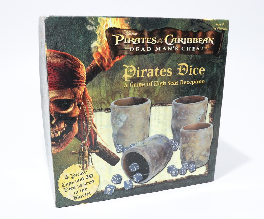 Pirates of the Caribbean Pirates Dice: A Game of High Seas Deception – Complete