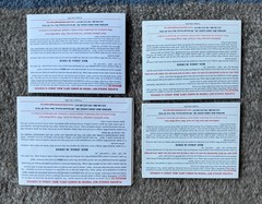 8 National Mah Jongg League Standard Hands And Rules Cards 2019 – 2022 (2 each)