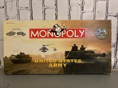 Monopoly USA United States Army Edition 2002 Missing Original Hat