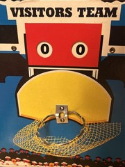 Vintage 1950s Cadaco Ellis Basketball Bas-ket Basket Action Board Game