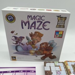 Magic Maze Board Game 2017 Winner Best Party Game 100% Complete Excellent