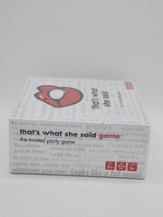 New Sealed That’s What She Said Twisted Card Game 4+ People Group Party Adult