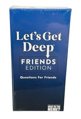 Lets Get Deep Friends Edition Card Game New Sealed