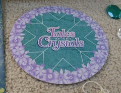 1993 Tales Of The Crystals Board Game Fantasy Milton Bradley – Not Compete/Read