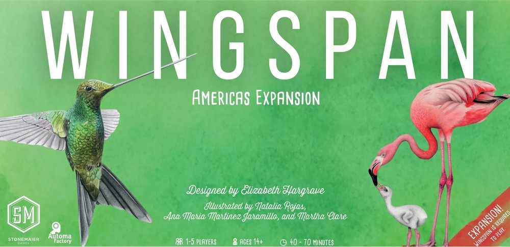 Stonemaier Games: Wingspan Americas Expansion