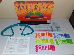 1992 ARCH RIVAL OF BALANCE NERVES AND SUSPENSE GAME PARKER BROTHERS
