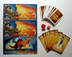 Dragon Run Game, Blue Orange, EUC