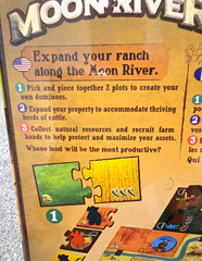 Moon River Board Game -Kingdomino Game System-Blue Orange NEW Sealed Unopened