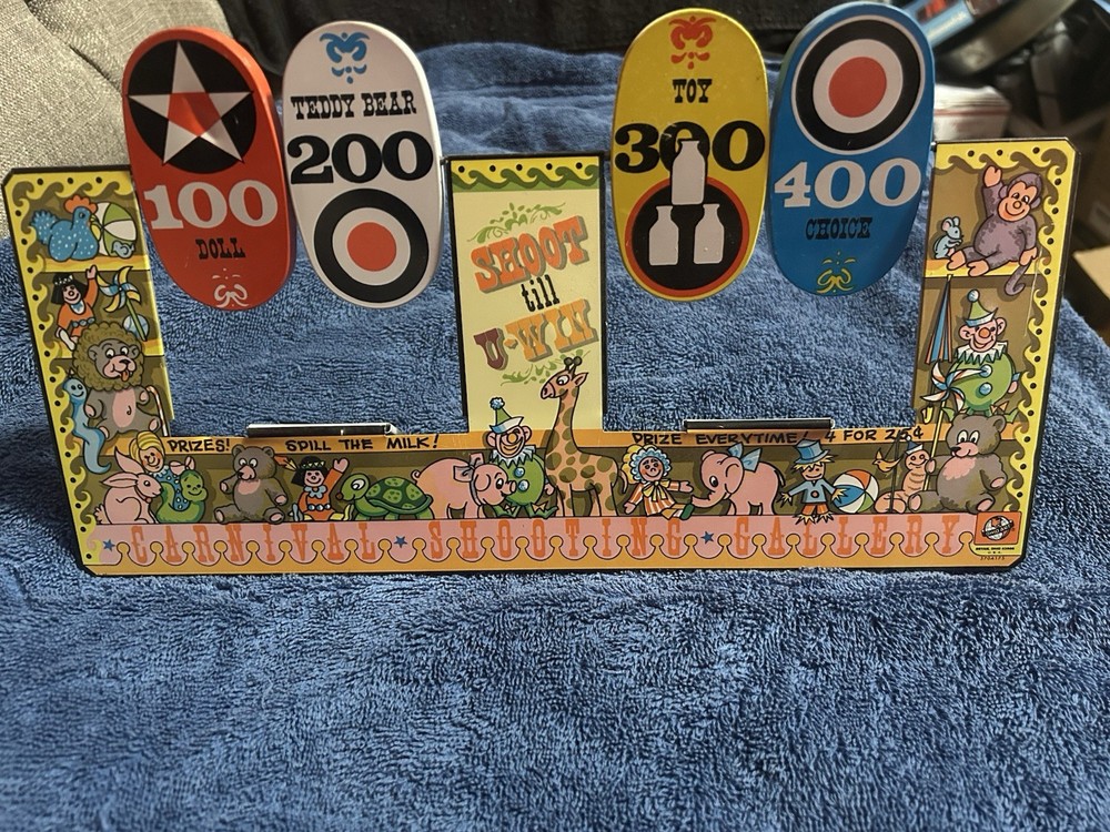Ohio Art Shoot Till U-Win Carnival Shooting Target Game for Kids Ages 4-7