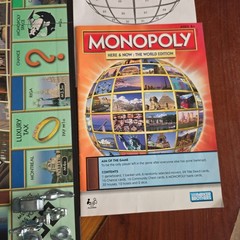 Monopoly Here and Now World Edition COMPLETE Unit Works Parker Brothers 2008