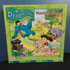 DRAGON TALES Matching Game vintage 2000 Milton Bradley missing instructions