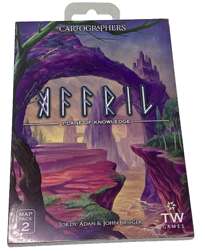 Affril Plane Knowledge Cartographers Map Pack 2 Brieger Adan Factory Sealed NEW