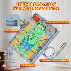 Operated Monster Board Game for Ages 3-8-12 Years Old with Tweezers and Fun G…