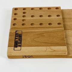 WOODEN OAK AGGRAVATION GAME HAND MADE YOST HUMMINGBIRD ROBINSON