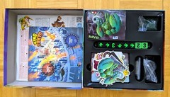 Complete King of Tokyo Richard Garfield Board Game Box Iello Whatz Games Pieces