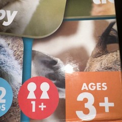 Matching Game Baby Animals – Board Game for Kids 3 and up – Concentration