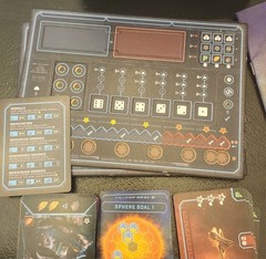 Solar Sphere – Science Fiction Board Game -Dranda Games 2002 COMPLETE REDUCED