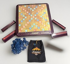 Scrabble 50th Anniversary Collector’s Edition 1988 Complete Board Game NO BOX