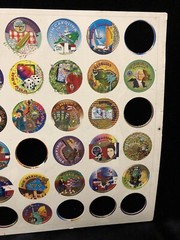 Vintage 1990s US State government Collectible POGS Sheet United States
