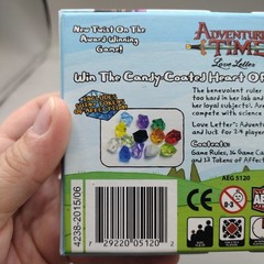Love Letter Adventure Time Boxed Edition Complete Steve Jackson OOP Sealed Cards