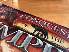 Conquest of the Empire Board Game Eagle Games Version 2005 Nearly Complete Figs