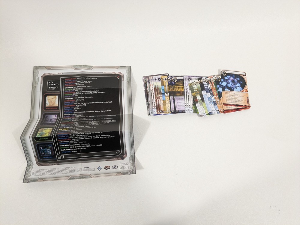 Fantasy Flight Games Android Netrunner Card Game LCG Double Time + Insert