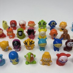 Vintage Gogos Crazy BonesAssorted Mini Figures Mixed Lot Of 41
