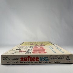 Saftee Dart Game 1972 Vintage Cadaco Safety Children Safe USA in Box