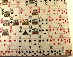 Vtg. One Eyed Jack Sequence Wooden Game Board Playing Card Handmade 18″ Square