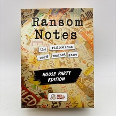Ransom Notes House Party Edition Game COMPLETE Charty Party 2023 Word Magnets