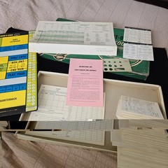 1972 1971 Season Strat-O-Matic Pro Football Sports Board Game missing Steeler