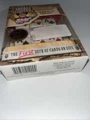 Square Shooters Dice Game / Deck of Cards on DICE! OPEN BOX New/damage Box