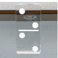 Clear Acrylic Dominoes Game Set in Case 4×7 by Sagebrook Home NEW