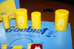 Gobblet! Junior All Wooden Game – Gobble – Line Up – Win -Blue Orange Games 2003
