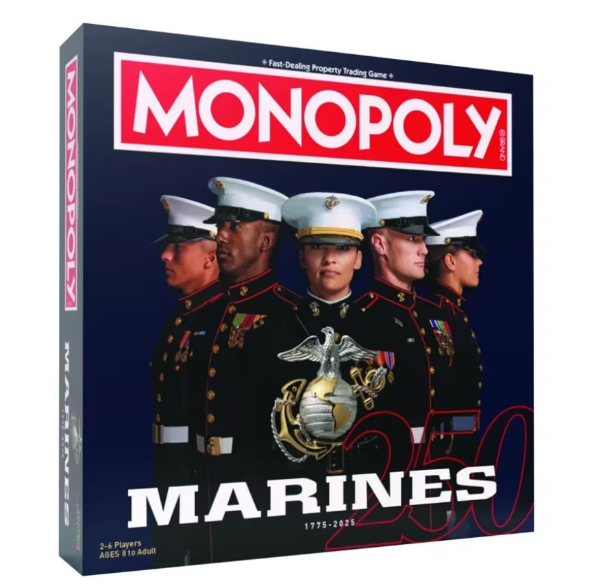 Monopoly US Marines 250th Anniversary Edition Board Game