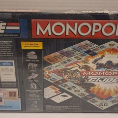 GI Joe Monopoly Collectors Edition Board Game 2009 New and Sealed