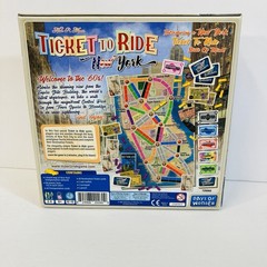 TICKET TO RIDE NEW YORK BOARD GAME New Open Box w/Sealed Cards Days of Wonder