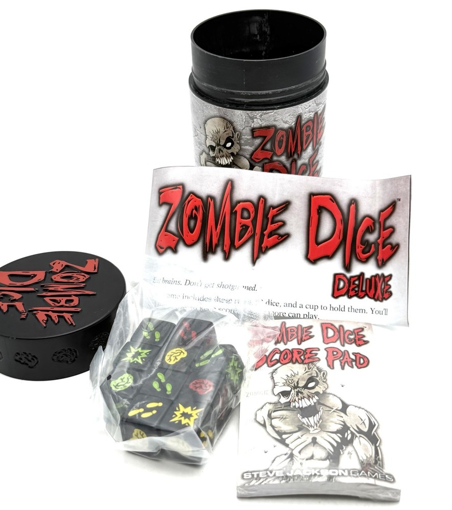 Zombie Dice Steve Jackson Games 2013 – First Edition – 1st Printing