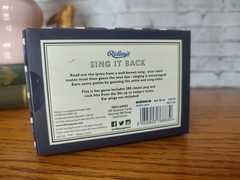 Ridley’s Games Room Sing It Back Music Quiz Trivia Card Game SEALED