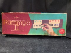 Rummy-O II Vintage Tile Game by Cardinal – COMPLETE