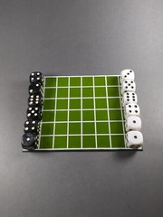 Cube Route Dice Game Vantage Point 1975 Felt Board Jumbo Dice Vintage