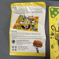 SPONGEBOB Squarepants Pop-O-Matic Trouble Game Hasbro Rare 2012 Edition INTL?