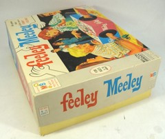 RARE VINTAGE 1967 MILTON BRADLEY FEELEY MEELEY GAME