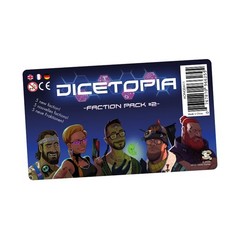 All or None Dicetopia Dicetopia – Faction Pack #2 Bag New