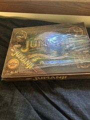 Jumanji the Game Real Wooden Box Edition of the Classic Adventure Board Game New