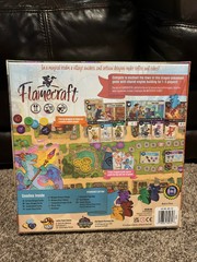Cardboard Alchemy Flamecraft Board Game, new sealed, family, worker placement