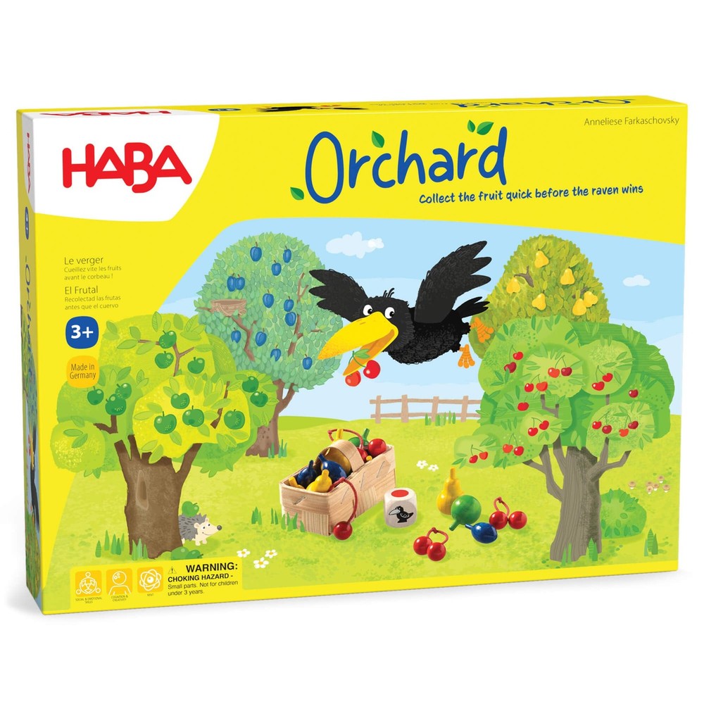 Orchard Game – A Classic Cooperative Introduction to Board Games for Ages 3 a…
