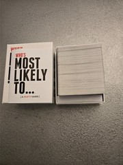 Who’s Most Likely To… A Party Game Brand Gently Used, Complete