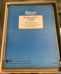 Dallas The Television Role Playing Board Game SPI 2990 Complete + Unpunched Rare